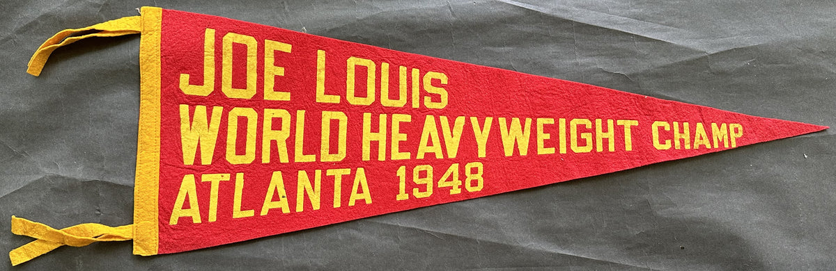 LOUIS, JOE FIGHT PENNANT (1948) – JO Sports Inc.