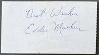 MACHEN, EDDIE INK CUT SIGNATURE