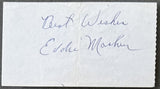 MACHEN, EDDIE INK CUT SIGNATURE