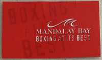 MAYWEATHER, JR., FLOYD-CARLOS BALDOMIR TEMPORARY CREDENTIAL (2006)