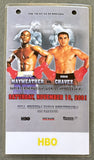 MAYWEATHER, JR., FLOYD-JESUS CHAVEZ HBO CREDENTIAL (2001)