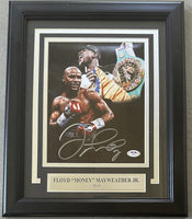 MAYWEATHER, JR., FLOYD SIGNED PHOTO (PSA/DNA AUTHENTICATED)