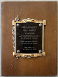 MERCANTE, SR., ARTHUR AWARD (1983)