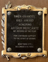 MERCANTE, SR., ARTHUR AWARD (1983)