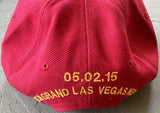 MAYWEATHER, JR., FLOYD-MANNY PACQUIAO SOUVENIR HAT (2015)