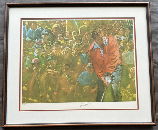 PALMER, ARNOLD SIGNED SPORTS ILLUSTRATED LIVING LEGEND LIMITED EDITION PRINT (1974)