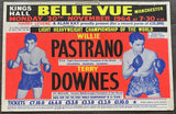 PASTRANO, WILLIE-TERRY DOWNES ON SITE POSTER (1964)