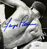 PATTERSON, FLOYD & INGEMAR JOHANSSON SIGNED ACTION PHOTO (1ST FIGHT-JSA)