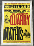 QUARRY, JERRY-BUSTER MATHIS ON SITE POSTER (1969)