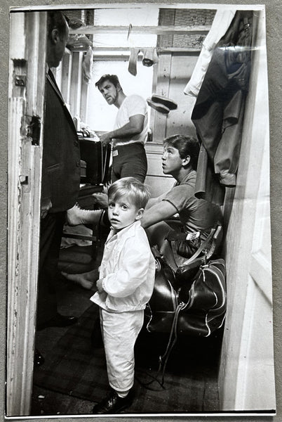 QUARRY BROTHERS ORIGINAL TYPE 1 PHOTO (EARLY PHOTO OF JERRY< MIKE & BOBBY)