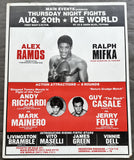 RAMOS, ALEX-ROCKY FABRIZIO & LIVINGSTON BRAMBLE-QUADIL HART ON SITE POSTER (1981)