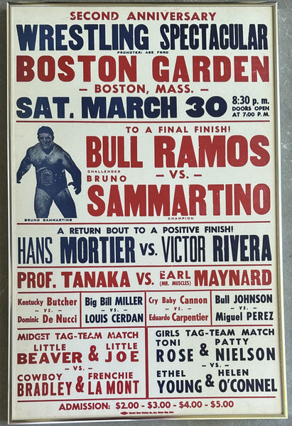 SAMMARTINO, BRUNO-BULL RAMOS ON SITE POSTER (1968)