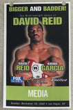 REID, DAVID-KIRINO GARCIA PRESS CREDENTIAL (2000)