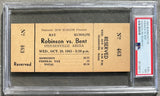 ROBINSON, SUGAR RAY-RUDOLPH BENT FULL TICKET (1965-PSA/DNA NM 7)