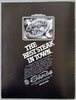 ROSSMAN, MIKE-ROBERT WHITE SOUVENIR PROGRAM (1983)