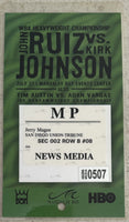 RUIZ, JOHNNY-KIRK JOHNSON NEWS MEDIA CREDENTIAL (2002)