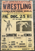 SAMMARTINO, BRUNO-DUKE KEOMUKA ON SITE POSTER (1964)