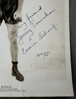 SCHAAF, ERNIE SIGNED PHOTO