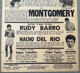 SEALES, SUGAR RAY-SUGAR MONTGOMERY ON SITE POSTER (1973)