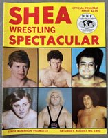 SAMMARTINO, BRUNO-LARRY ZBYSZKO & ANDRE THE GIANT-HULK HOGAN OFFICIAL PROGRAM (1980)