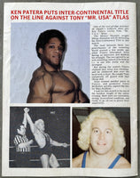 SAMMARTINO, BRUNO-LARRY ZBYSZKO & ANDRE THE GIANT-HULK HOGAN OFFICIAL PROGRAM (1980)