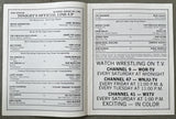 SAMMARTINO, BRUNO-LARRY ZBYSZKO & ANDRE THE GIANT-HULK HOGAN OFFICIAL PROGRAM (1980)