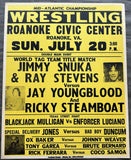 SNUKA, JIMMY & RAY STEVENS VS JAY YOUNGBLOOD & RICKYSTEAMBOAT (1980)