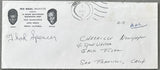 SPENCER, THAD SIGNED FIGHT ENVELOPE (1969-MAC FOSTER FIGHT)