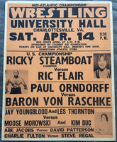 FLAIR, RIC-RICKY STEAMBOAT ON SITE POSTER (1979)