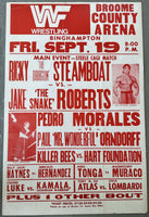 STEAMBOAT, RICKY-JAKE "THE SNAKE" ROBERTS ON SITE POSTER (1986)