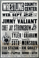 STRONGBOW, CHIEF JAY-JIMMY VALIANT ON SITE POSTER (1971)