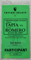 TAPIA, JOHNNY-DANNY ROMERO CREDENTIAL (1997)