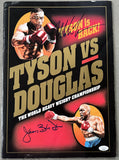 TYSON, MIKE-JAMES "BUSTER" DOUGLAS SIGNED OFFICIAL PROGRAM (1990-SIGNED BY BOTH-JSA)