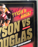 TYSON, MIKE-JAMES "BUSTER" DOUGLAS SIGNED OFFICIAL PROGRAM (1990-SIGNED BY BOTH-JSA)