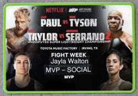 TYSON, MIKE-JAKE PAUL FIGHT WEEK CREDENTIAL (2024)