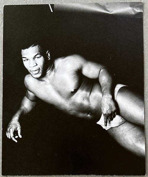 TYSON, MIKE ORIGINAL TYPE 1 PHOTOGRAPH (1989)