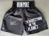 TYSON, MIKE SIGNED BOXING TRUNKS (JSA)