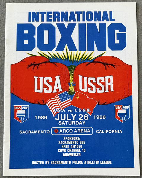 USA-USSR BOXING TOURNAMENT (1986)