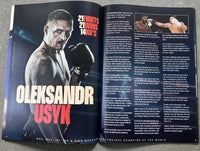 USYK, OLEKSANDR-TYSON FURY OFFICIAL PROGRAM (2024)