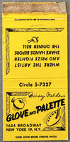 WALKER, MICKEY RESTAURANT MATCHBOOK