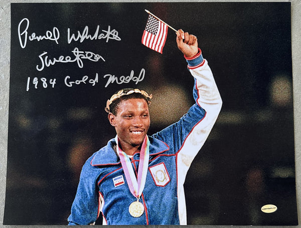 WHITAKER, PERNELL SIGNED LARGE FORMAT PHOTO