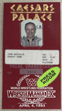 WRESTLEMANIA X PRESS CREDENTIAL (1993)