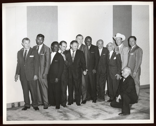 Robinson,Sugar Ray Vintage Photo with Celebreties – JO Sports Inc.