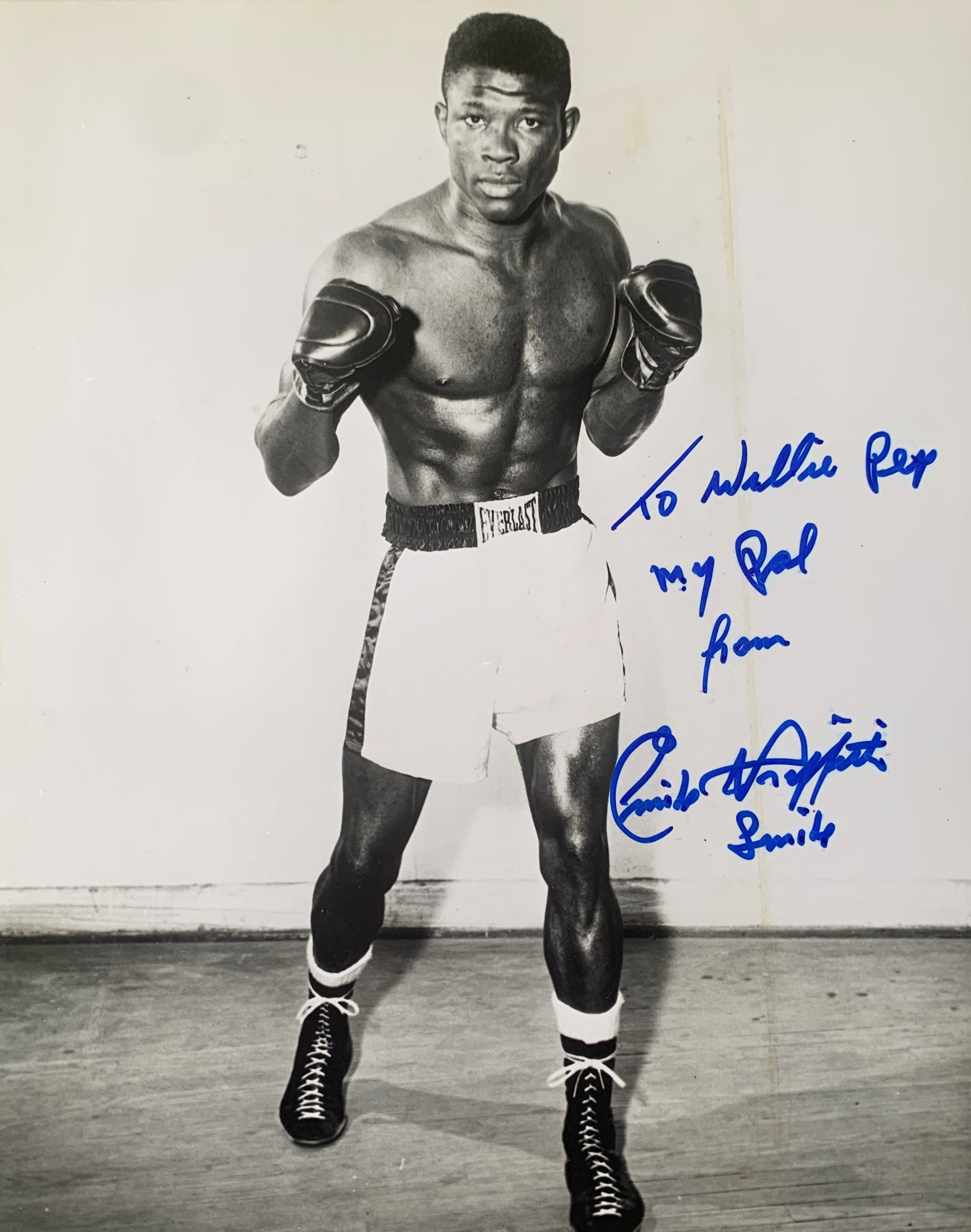 Willie Pep sale signed Lithograph